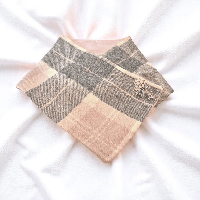 Pink & Gray Cozy Wrap 
