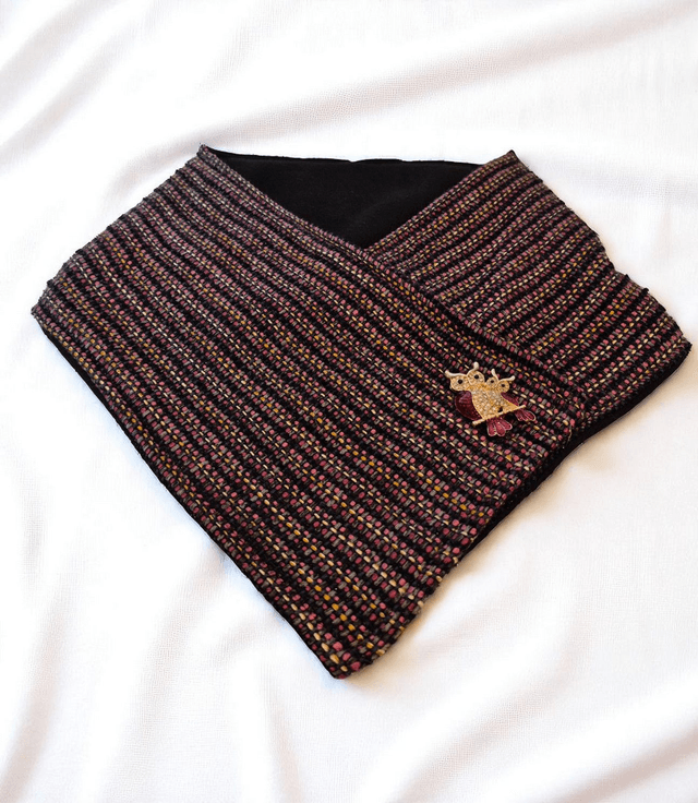 Muted Colours Cozy Wrap