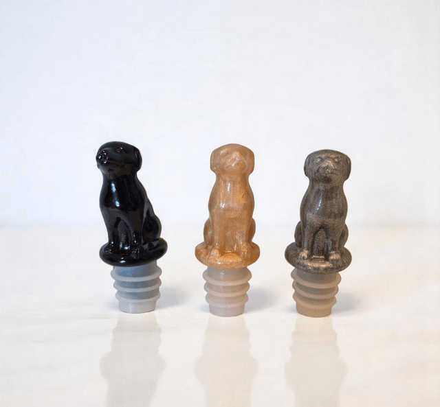 Wine Bottle Stopper - Dogs