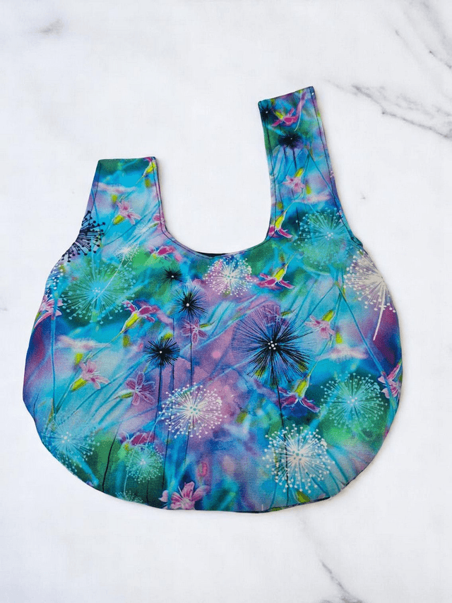 Japanese Knot Bag - Blue