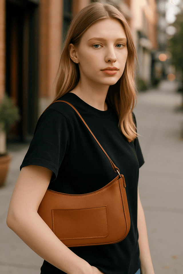 Little Brown Shoulder Bag