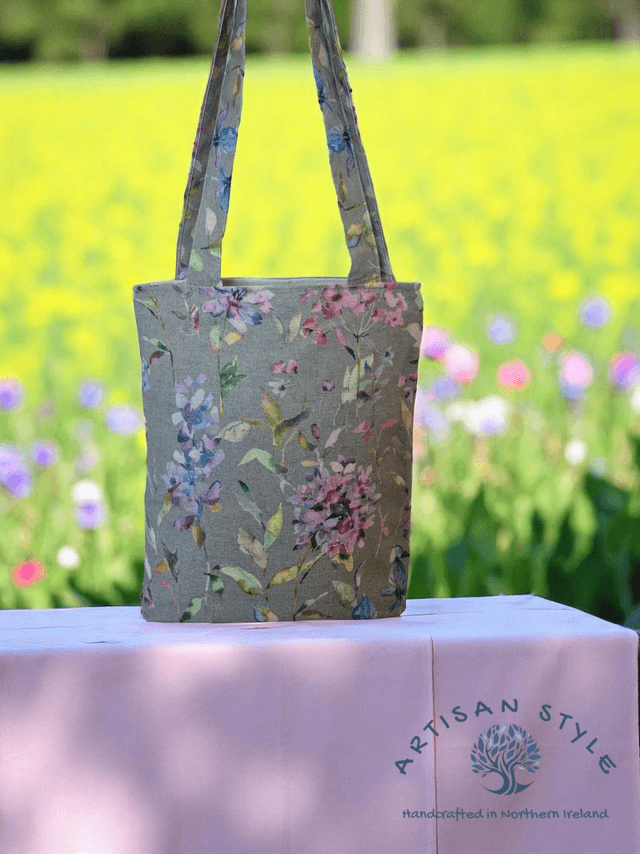 Canvas Floral Tote
